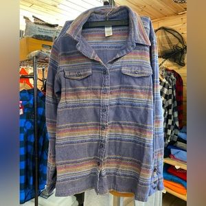 Patagonia womens fjord flannel shirt size 10